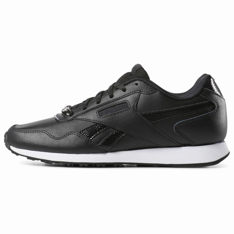 Reebok Royal Glide Tenisky Damske - Čierne/Biele DP7928ME